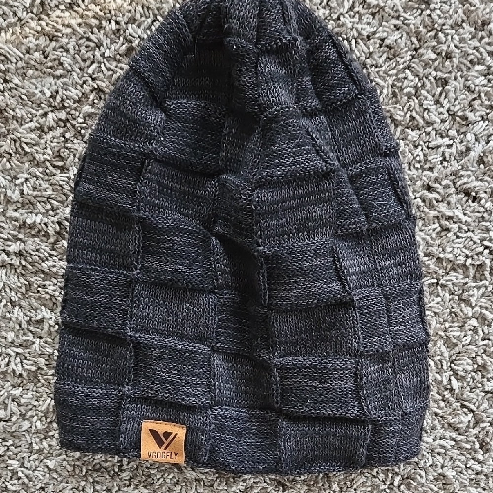 Charcoal Knit Beanie